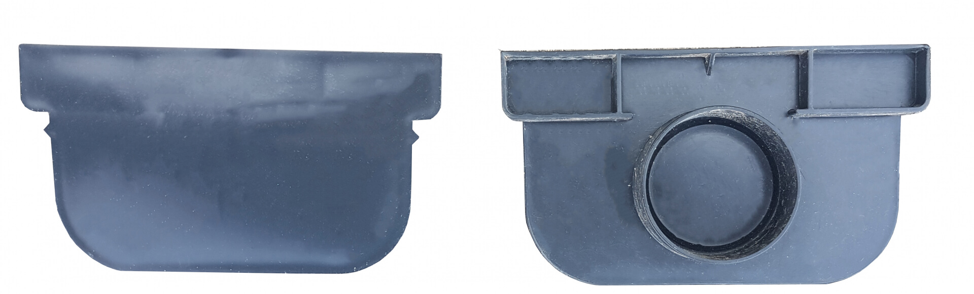 Bocni zatvarac garazna kanalice 130x75 [crni,set]