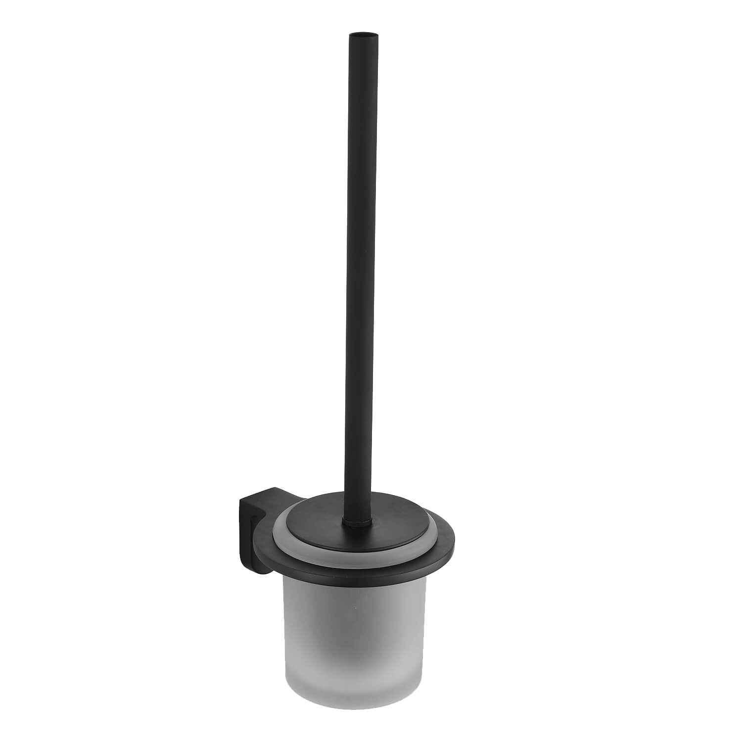 Drzac wc cetke - viseci - black edition 26050B