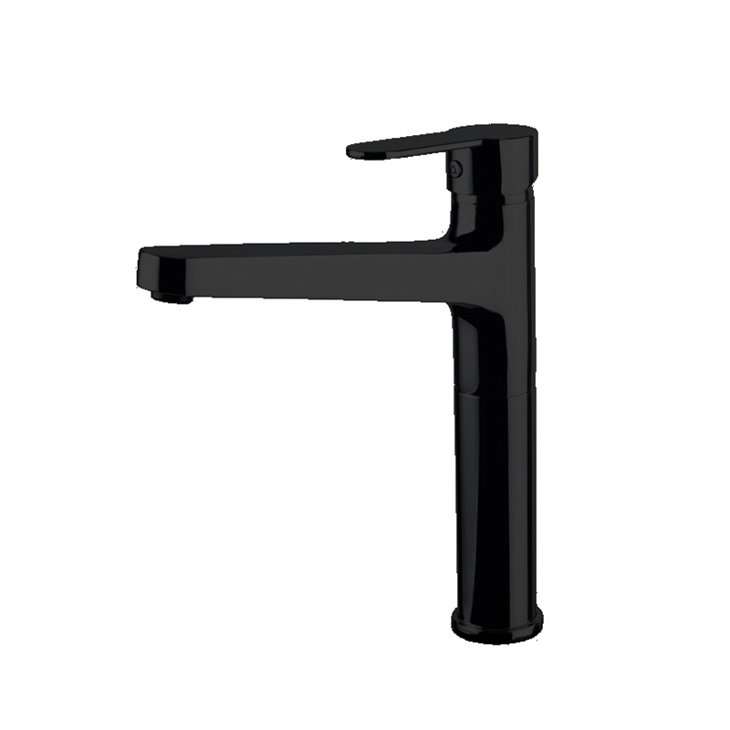 Bat. STH za umivaonik usponska duzi izliv NEWARC - DOMINO BLACK [971001B]