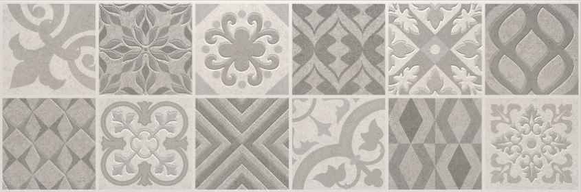 Zidna plocica REINE MOSAICO VINTAGE -  SILVER 30x90 [mat,rec]