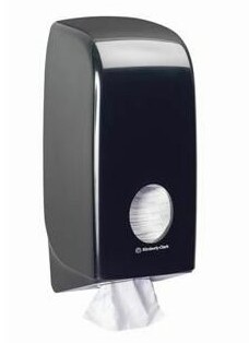 Dispenzer za toalet papir AQUARIUS MINI - crni