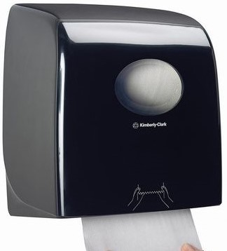 Dispenzer za ubrus u rolni AQUARIUS 7956 - crni