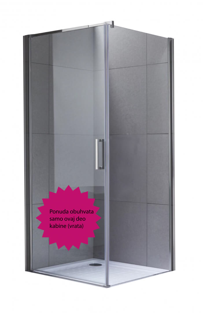 Tus paravan GSH-6105D 80x195cm (pivot vrata) - ENJOY 6mm