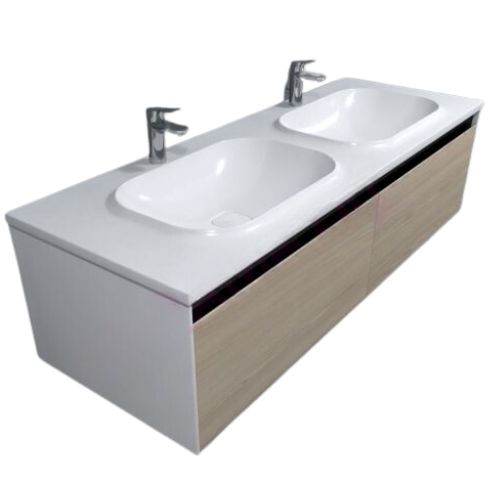 Ormaric konzolni KOLPA - PANDORA OUP 150 NATURAL 150x43,6cm [514200] - sa umivaonikom od LM