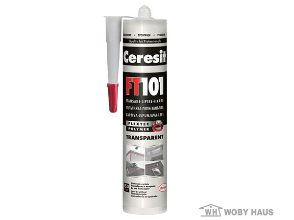Silikon FT 101 - sivi CERESIT 280ml