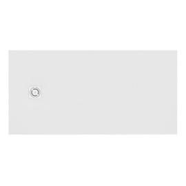 Tus kada 80x120/2.9cm ROCA - Terran STONEX sa sifonom (bela) [APA014B032001100]