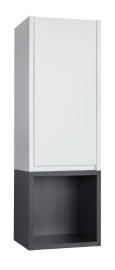 Vertikala konzolna IBANIO - JAVA-dark grey/white 30x90cm