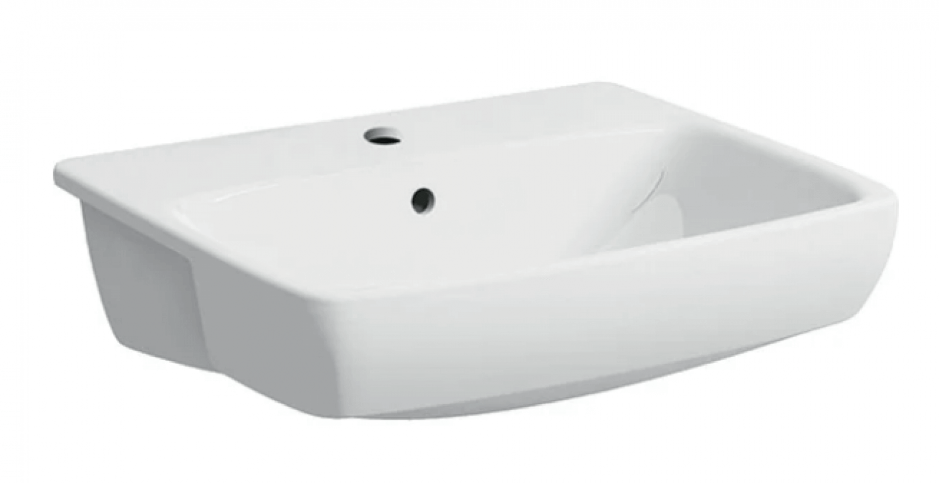 Umivaonik polu-ugradni 55x45 Selnova Square 500.313.01.1