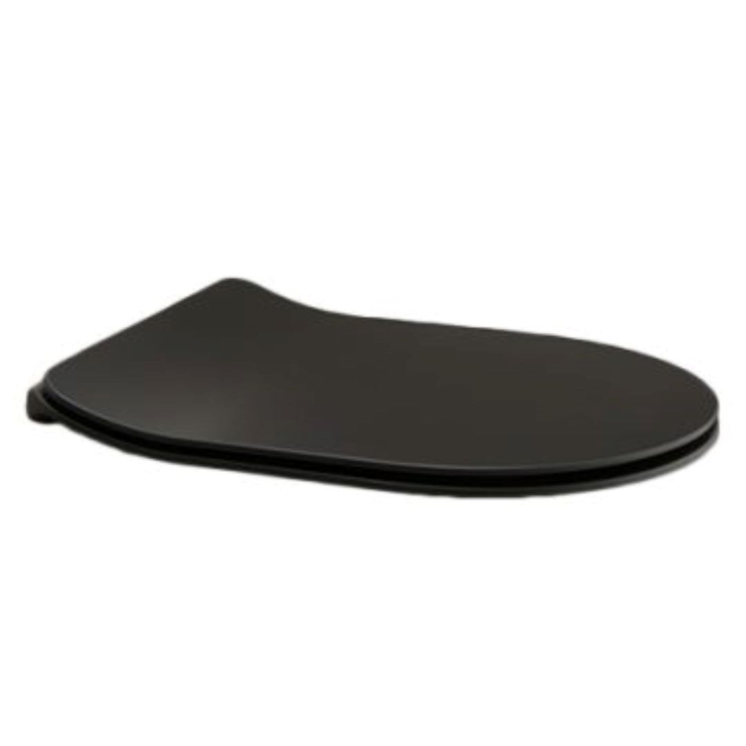 Wc daska softclose AXA - GLOMP [319107][black,matt]