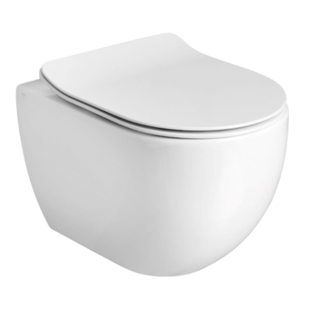 Wc solja konzolna AXA - GLOMP 46cm [0201201][white,glossy]
