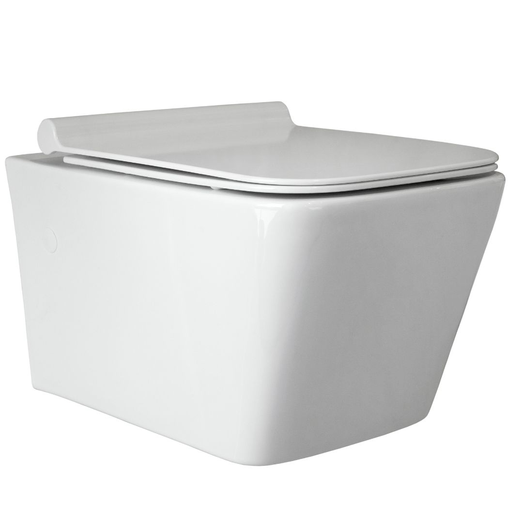 Wc solja konzolna DIAMOND HIDROSAN [bela,sjaj]